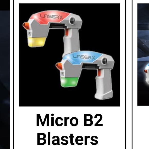 LASER X DOUBLE EVOLUTION LASER BLASTERS - Picture 1 of 8
